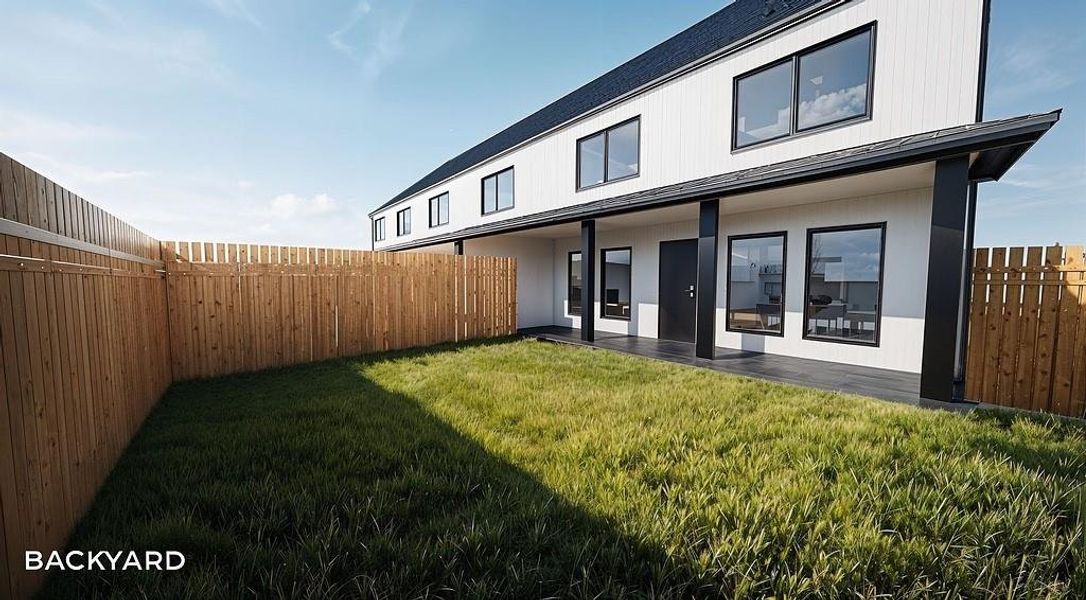 Exterior details and patio area of a home in , Brenham (Image 4).