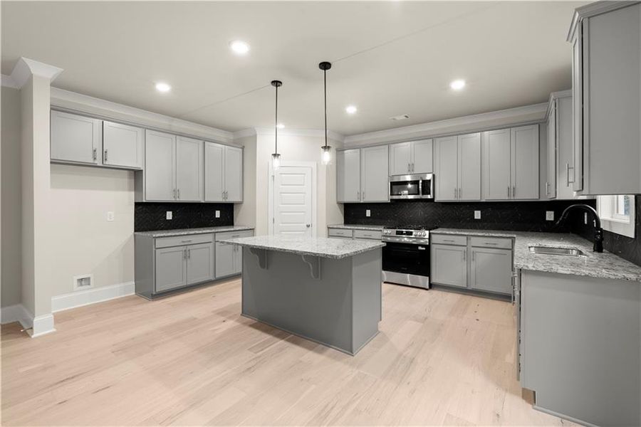 Furnished interior view inside a new home in , Covington (Image 7).