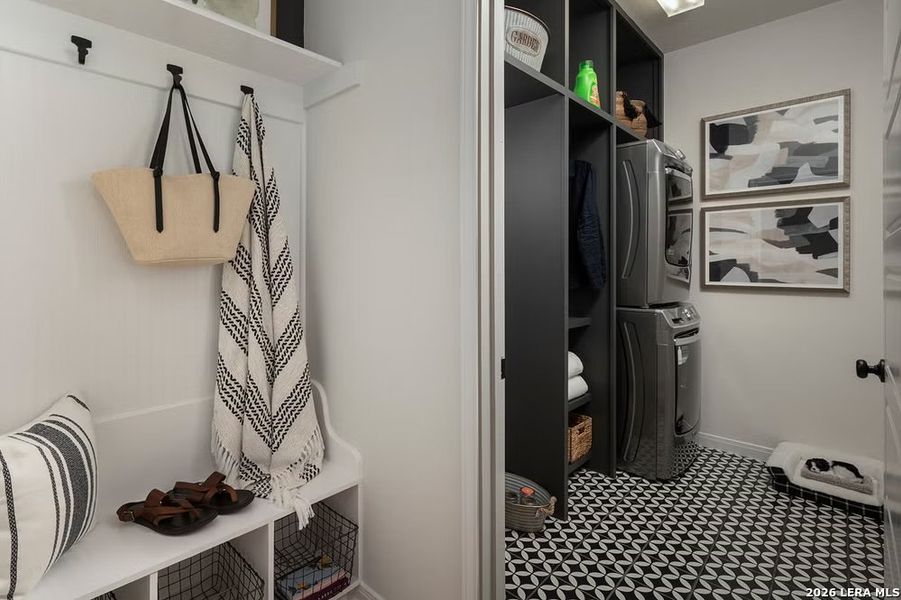 Furnished interior view inside a new home in The Parklands, Schertz (Image 10).