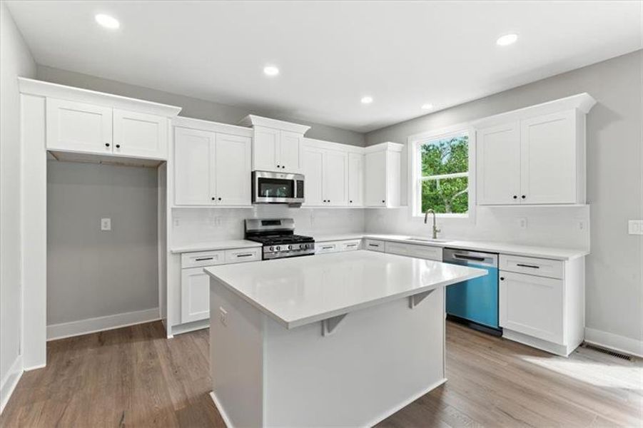 Furnished interior view inside a new home in , Cartersville (Image 6). Furnished interior view inside a new home in , Cartersville (Image 6).