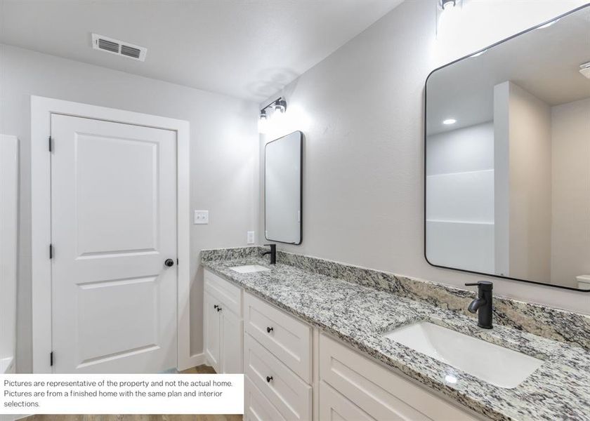 Furnished interior view inside a new home in , Abilene (Image 8).