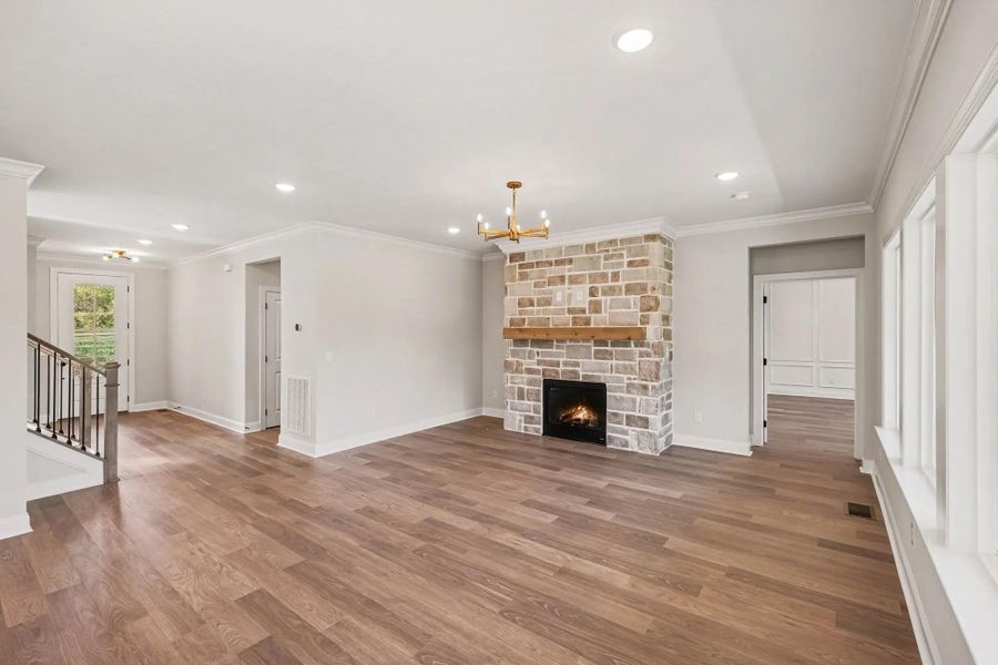 Dahlia D Family room