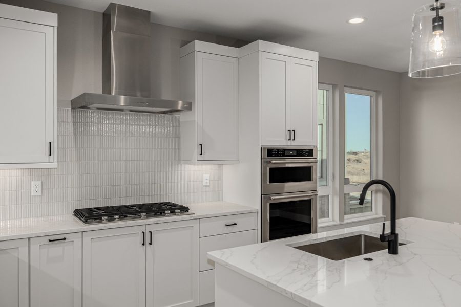 Furnished interior view inside a new home in West Grange, Longmont (Image 13).