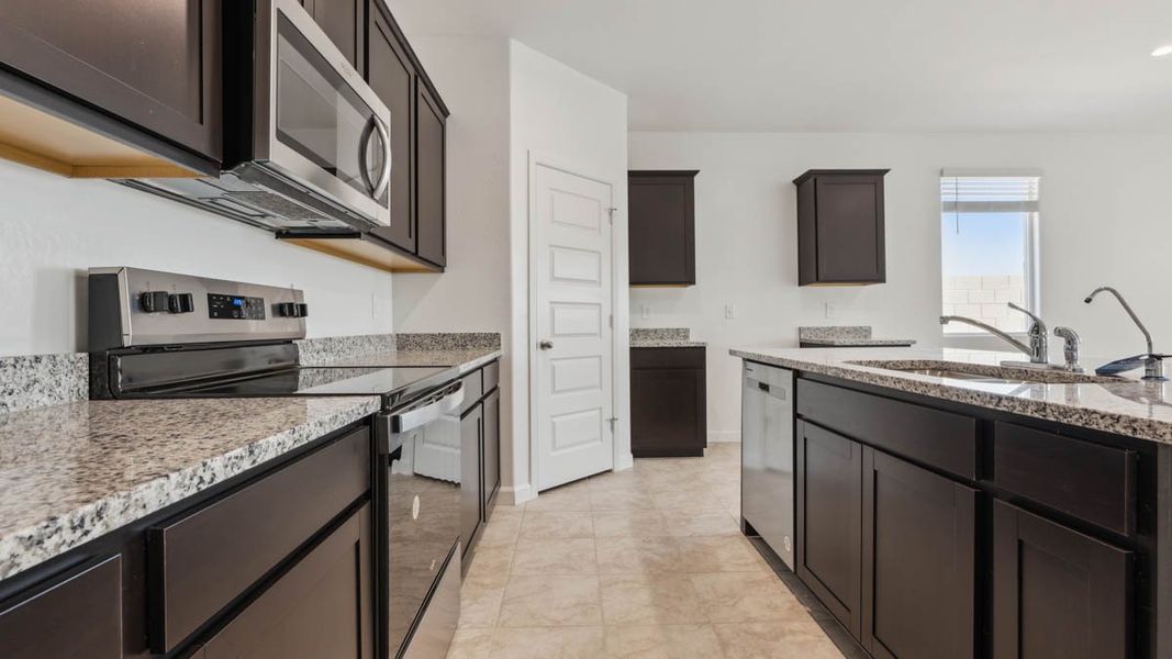 Furnished interior view inside a new home in Heartland Ranch, Coolidge (Image 6).