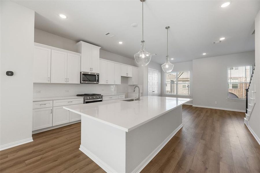 Furnished interior view inside a new home in City Point, North Richland Hills (Image 8).