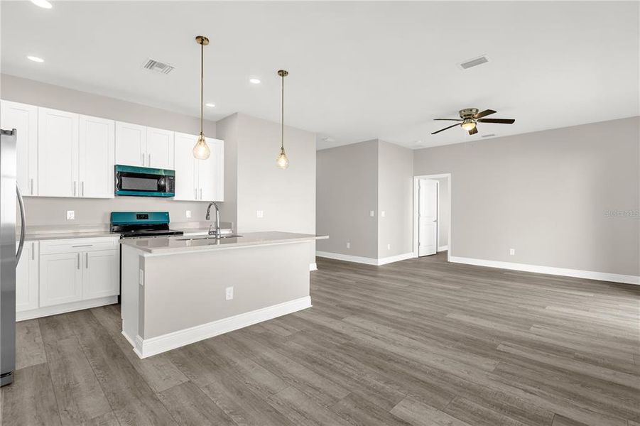 Spacious, unfurnished interior of a new home in , Sanford (Image 13).