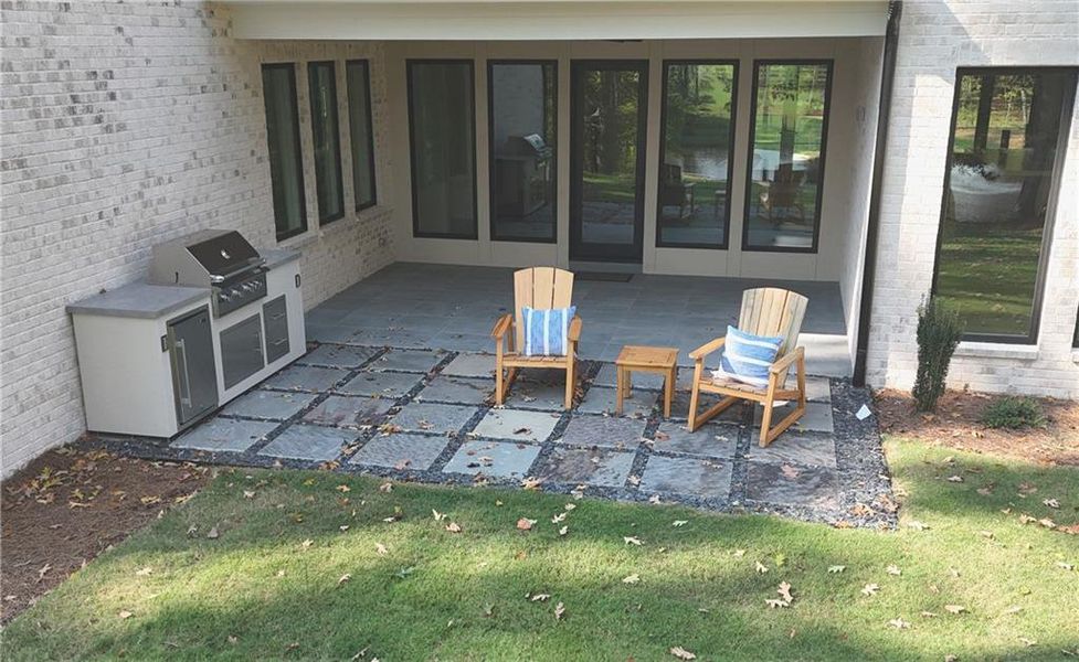 Exterior details and patio area of a home in , Lawrenceville (Image 37).
