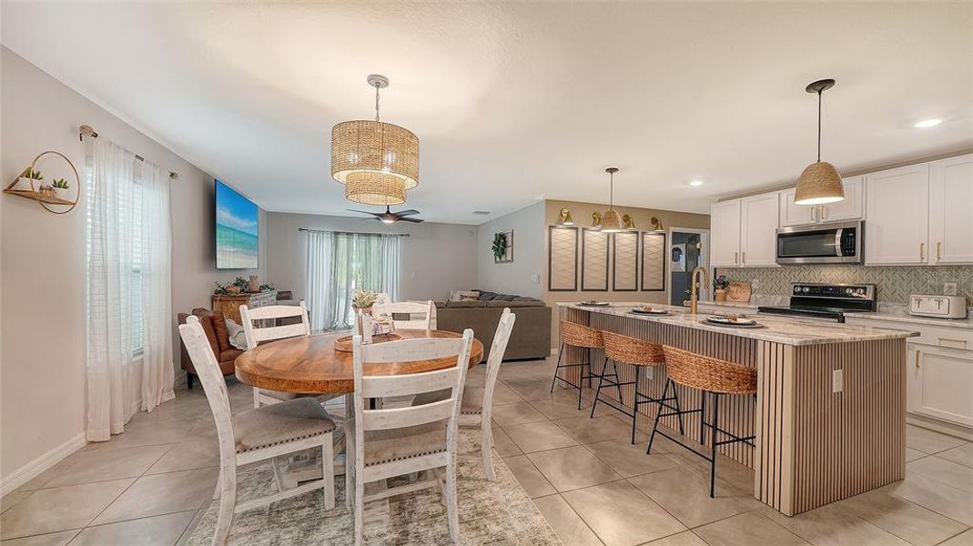 Furnished interior view inside a new home in Bella Lago, Parrish (Image 15).