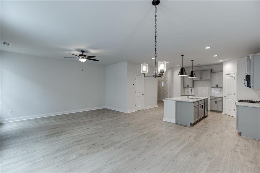 Spacious, unfurnished interior of a new home in , Sugar Hill (Image 25). Spacious, unfurnished interior of a new home in , Sugar Hill (Image 25).