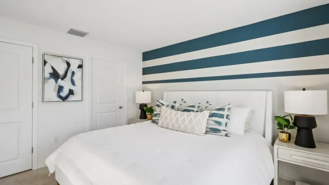 Furnished interior view inside a new home in Holloway Landing, Plant City (Image 18).
