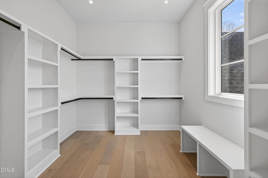 Upstairs Primary Closet