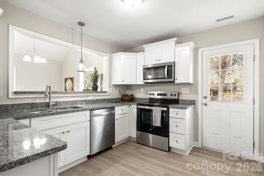 Furnished interior view inside a new home in , York (Image 32).