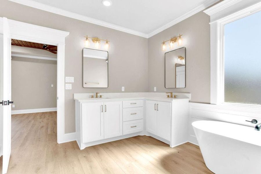 Furnished interior view inside a new home in , Tyler (Image 18).