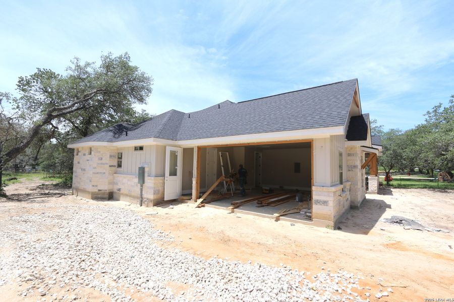 In-progress construction of a new home in , Adkins, TX (Image 12).