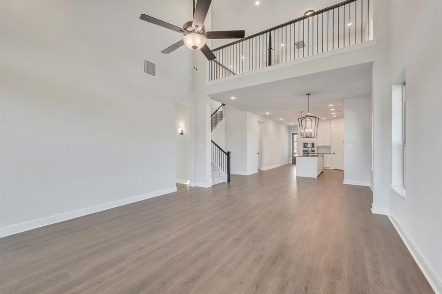 Spacious, unfurnished interior of a new home in Treeline, Justin (Image 31).