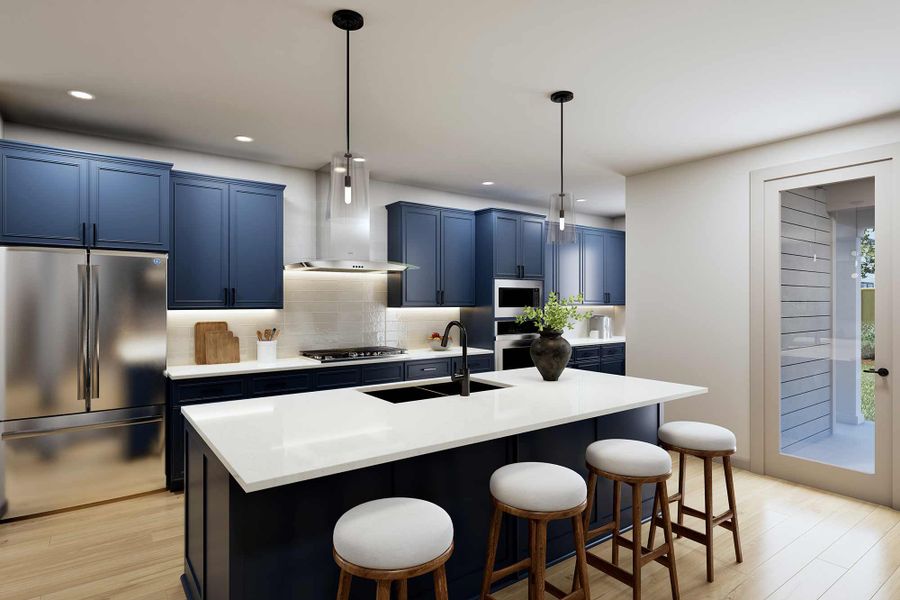 The Tomwood - Optional Cooktop Kitchen