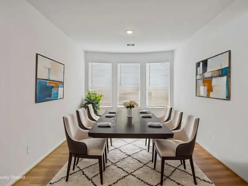 Furnished interior view inside a new home in Riviera Pines - Premier Series, Huffman (Image 6).