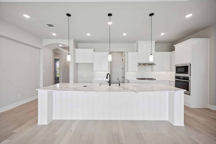 Furnished interior view inside a new home in Lakeview Heights, Azle (Image 8).