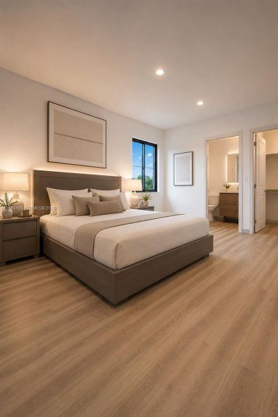 Furnished interior view inside a new home in , Florida City (Image 5).