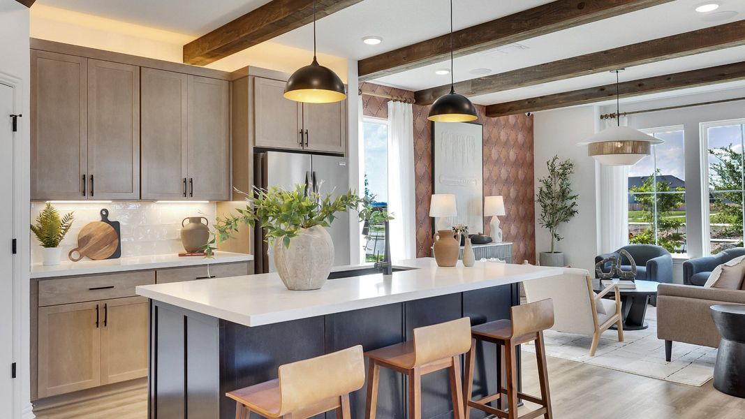 Representative furnished interior of a home built from the Trinity by DRB Homes in Spring Creek, Taylor (Image 8). Representative furnished interior of a home built from the Trinity by DRB Homes in Spring Creek, Taylor (Image 8).