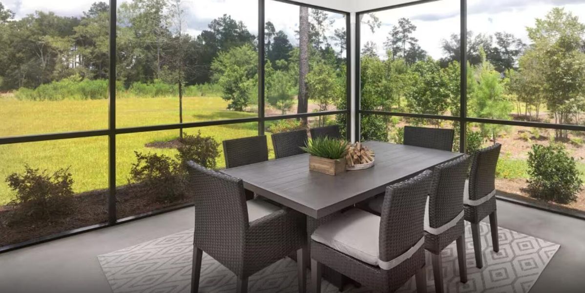 Furnished interior view inside a new home in Sea Island Preserve, Johns Island (Image 5).