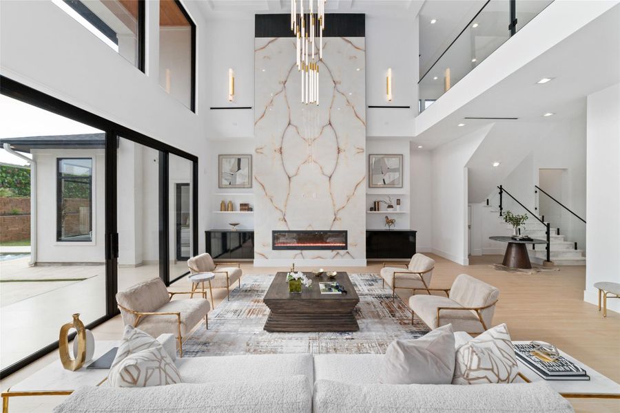 Natural light and thoughtful design create an inviting gathering space.