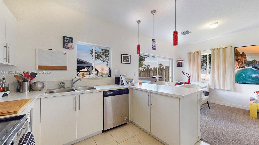 Furnished interior view inside a new home in , Florida City (Image 13).