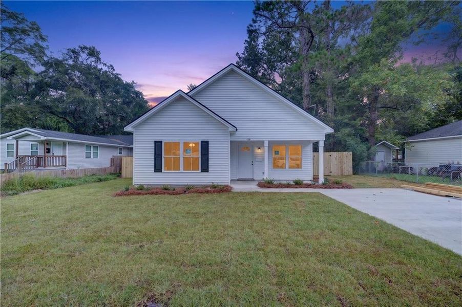 Front exterior of a new home in , Savannah, GA, highlighting curb appeal (Image 20). Front exterior of a new home in , Savannah, GA, highlighting curb appeal (Image 20).