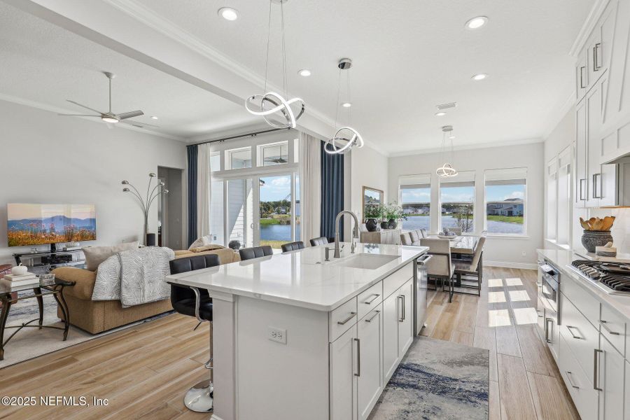 Furnished interior view inside a new home in , St. Augustine (Image 34). Furnished interior view inside a new home in , St. Augustine (Image 34).