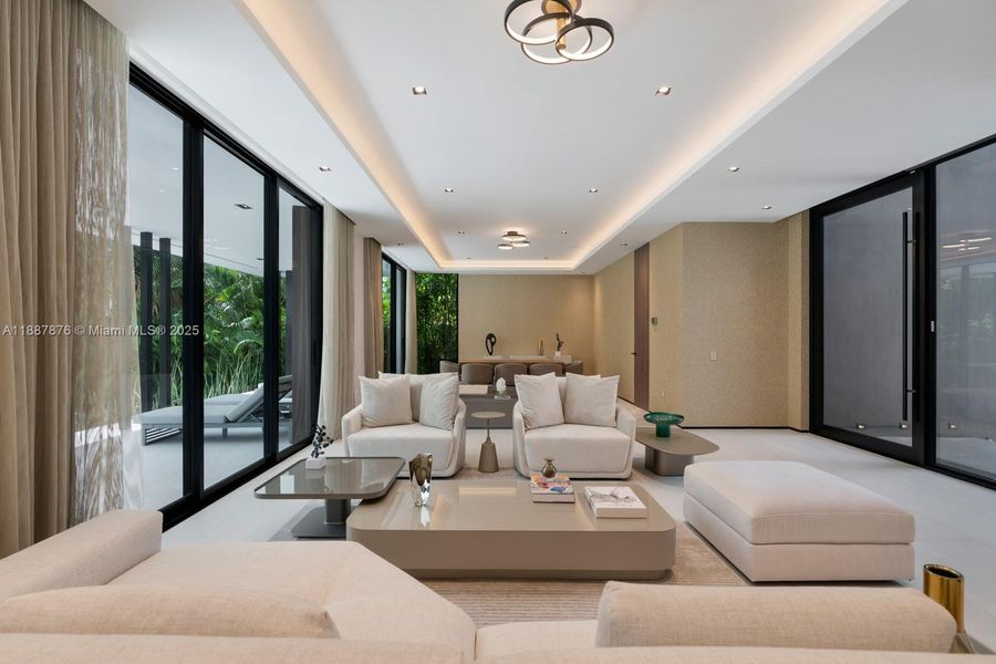 Furnished interior view inside a new home in , North Miami (Image 30).