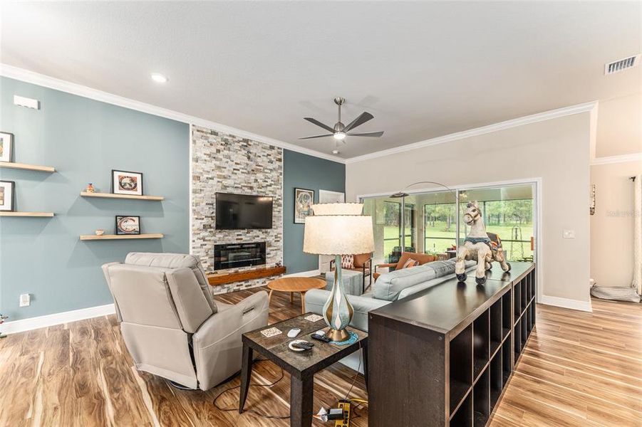 Furnished interior view inside a new home in , Inverness (Image 8).