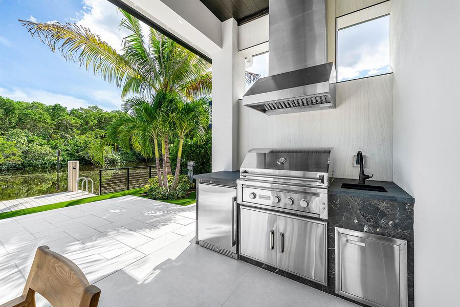 Furnished interior view inside a new home in , Boca Raton (Image 5).