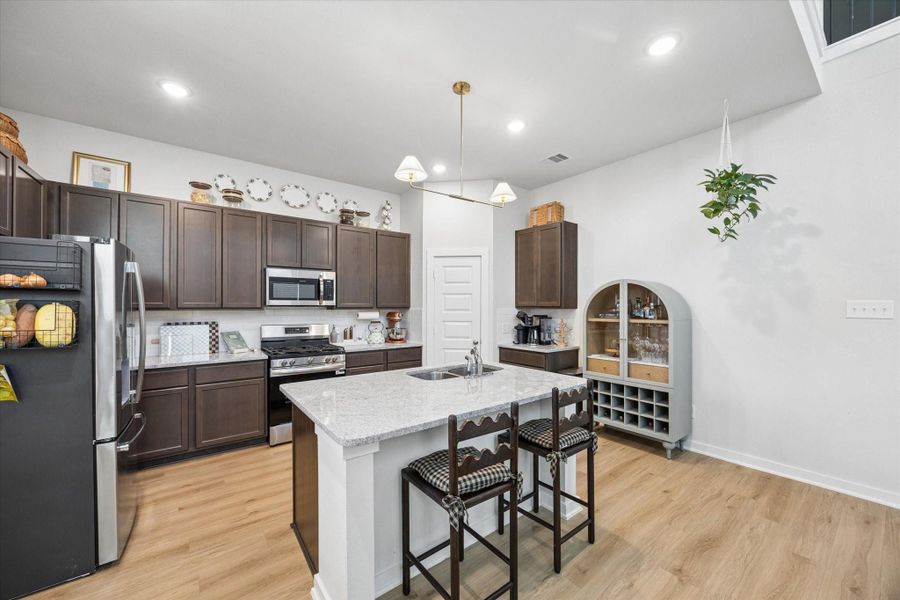 Furnished interior view inside a new home in , Bellville (Image 6). Furnished interior view inside a new home in , Bellville (Image 6).