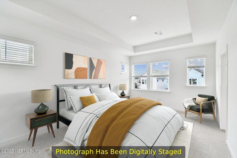 Furnished interior view inside a new home in Granville at eTown 34', Jacksonville (Image 11).