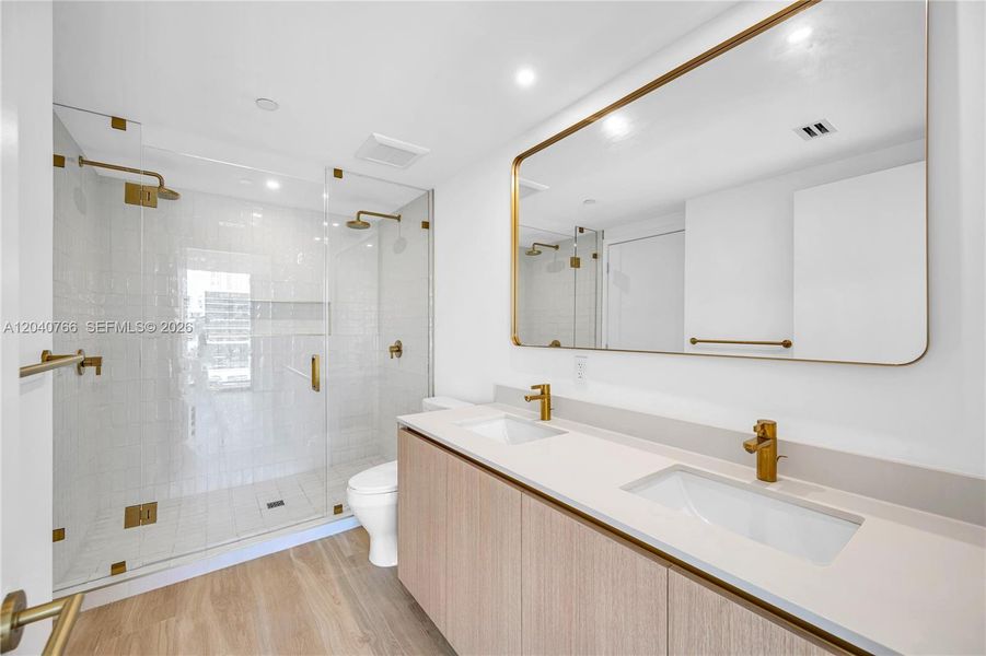 Furnished interior view inside a new home in , Miami (Image 4).