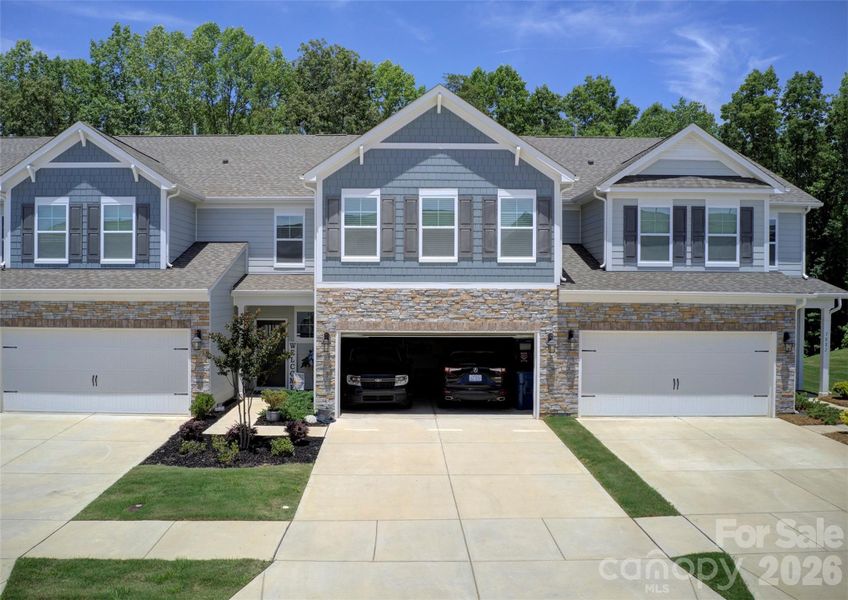 Front exterior of a new home in , Sherrills Ford, NC, highlighting curb appeal (Image 20).