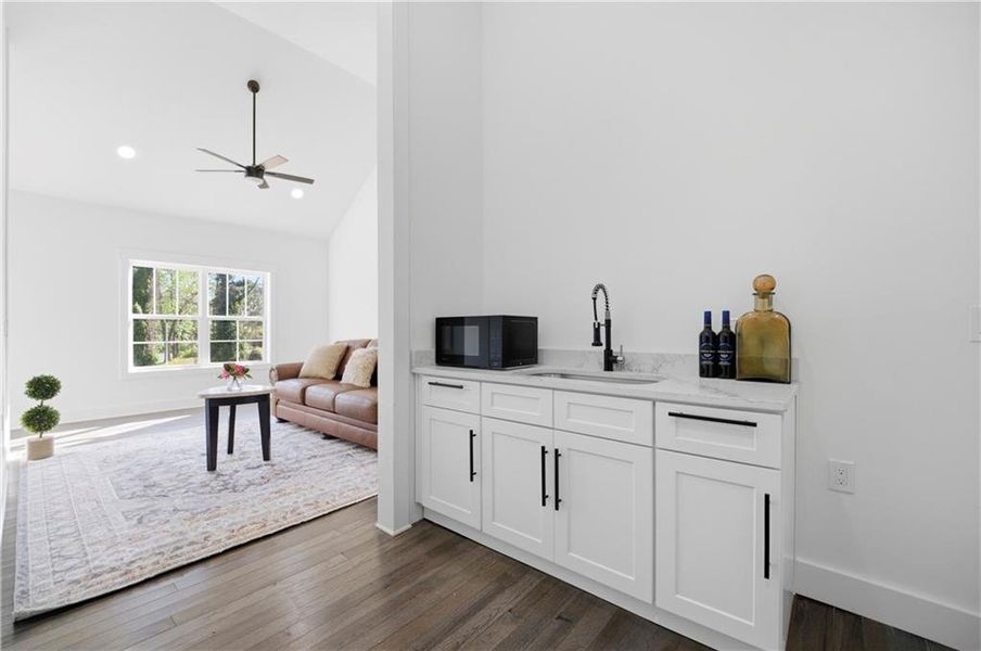 Furnished interior view inside a new home in , Atlanta (Image 29).