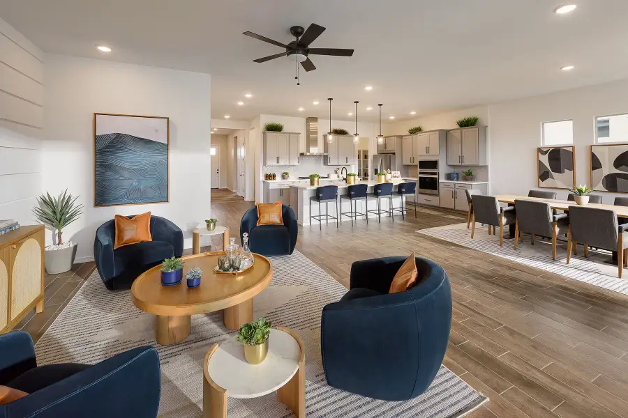 Representative furnished interior of a home built from the Flint by Mattamy Homes in Pinnacle at San Tan Heights, San Tan Valley (Image 6).