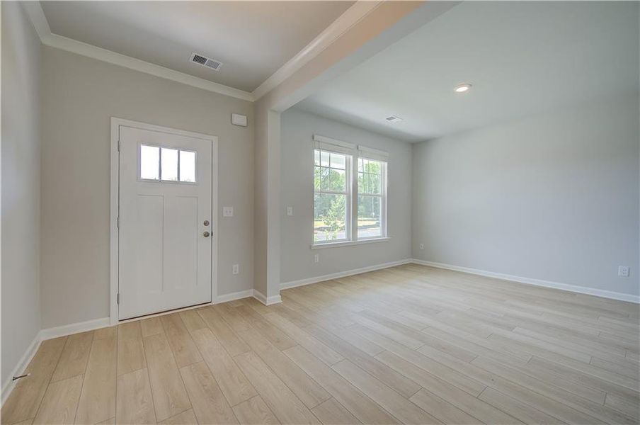 Spacious, unfurnished interior of a new home in Cooper Park, McDonough (Image 16). Spacious, unfurnished interior of a new home in Cooper Park, McDonough (Image 16).