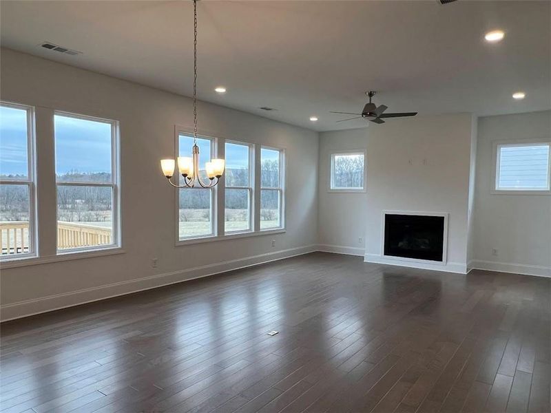 Spacious, unfurnished interior of a new home in , Woodstock (Image 29).