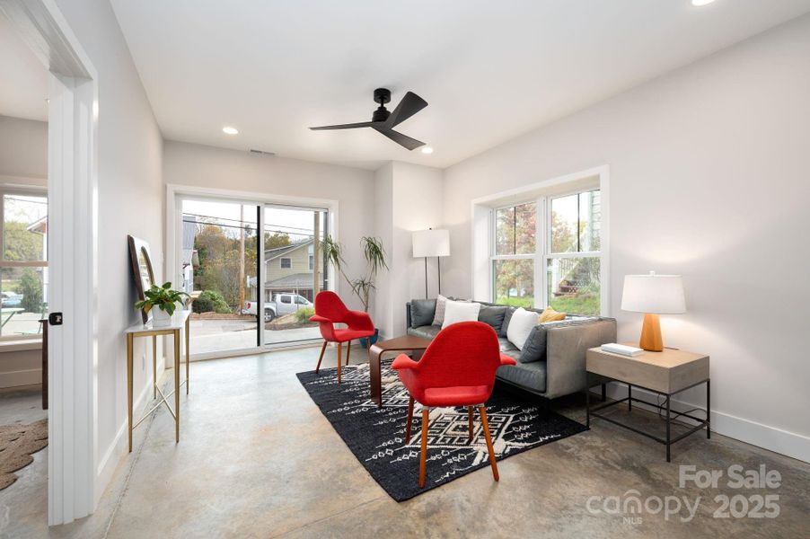 Patio Access and Lots of Light