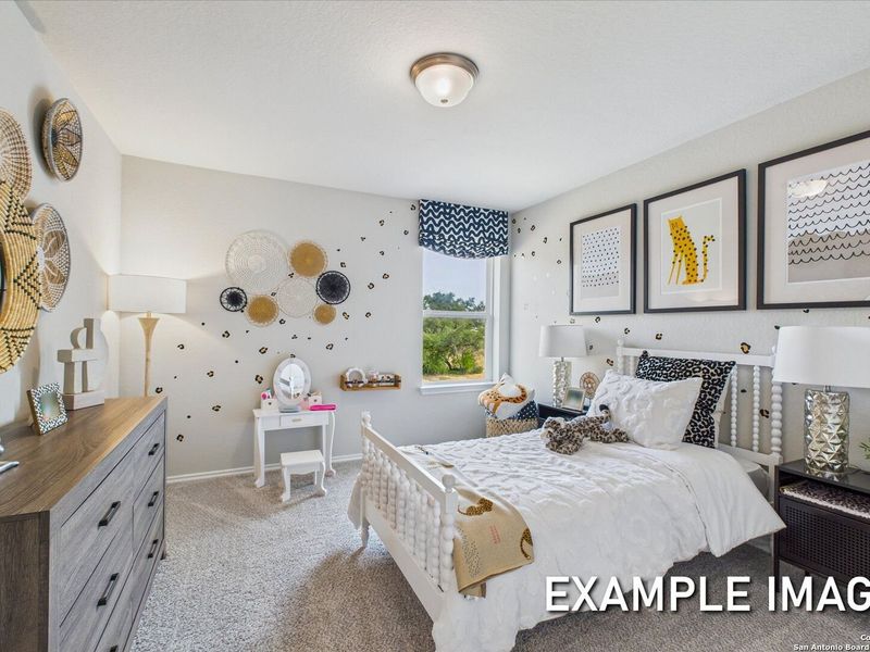 Furnished interior view inside a new home in Agave, San Antonio (Image 31).