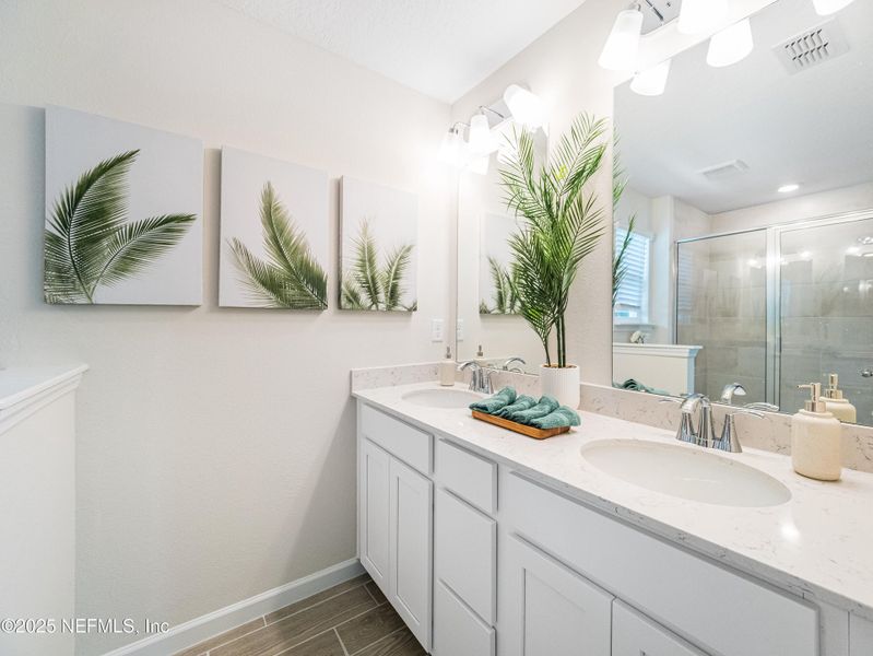 Furnished interior view inside a new home in , St. Augustine (Image 14).