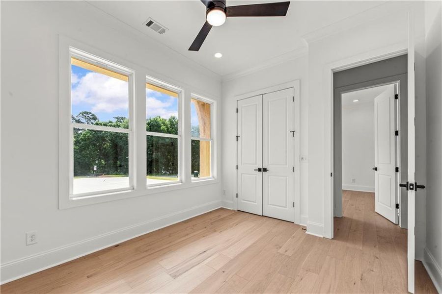 Spacious, unfurnished interior of a new home in , Greensboro (Image 60).