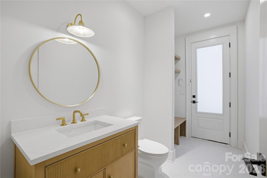 Furnished interior view inside a new home in , Charlotte (Image 12).
