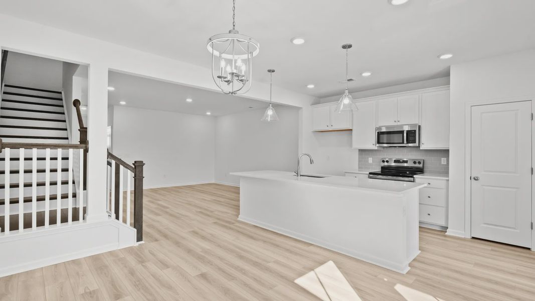 Furnished interior view inside a new home in Townes at Carolina Forest, Myrtle Beach (Image 12).