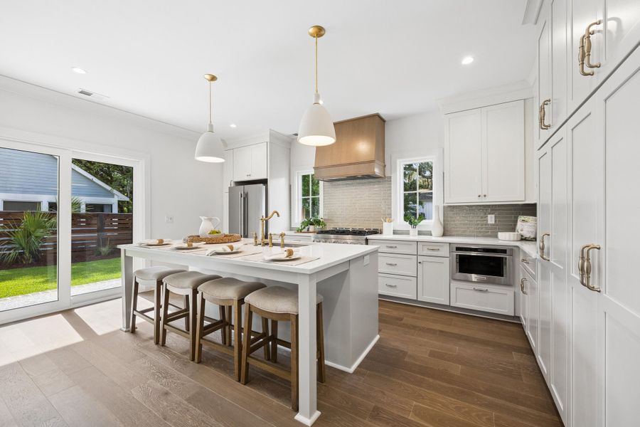 Furnished interior view inside a new home in , Beaufort (Image 12).
