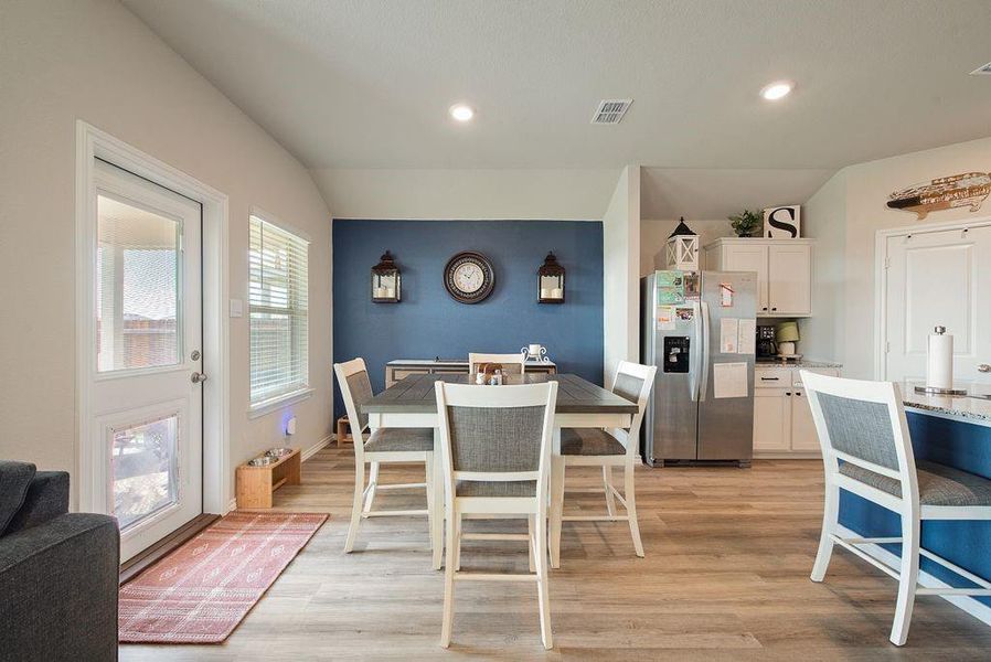 Furnished interior view inside a new home in , Fort Worth (Image 13).
