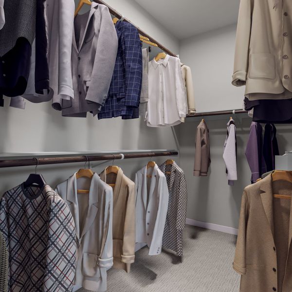 Representative interior finishes for a home built from the Foss by Tri Pointe Homes in Lariat, Liberty Hill (Image 19).