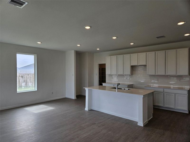 Furnished interior view inside a new home in Lakes at Crockett Martin: Classic Collection, Conroe (Image 4).